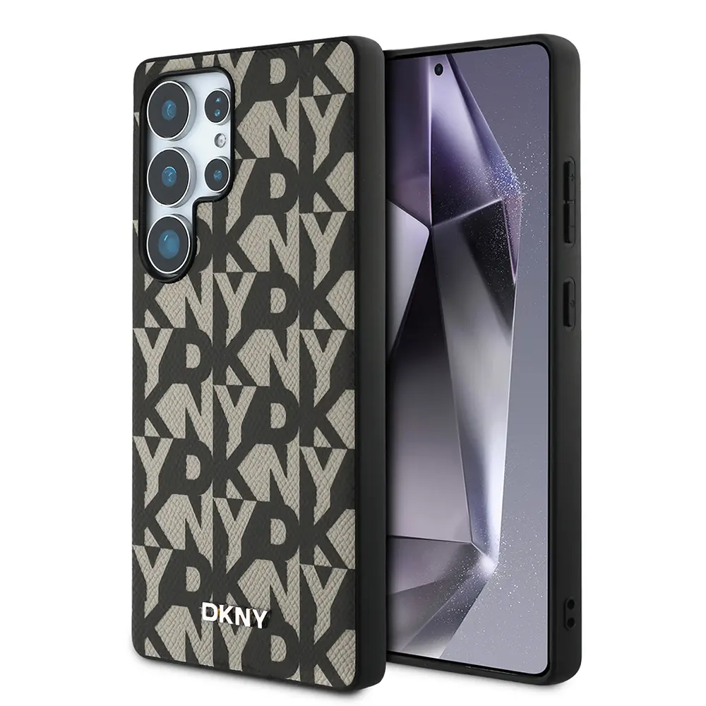 Galaxy S25 Ultra MagSafe Uyumlu Kılıf - DKNY Grid Pattern