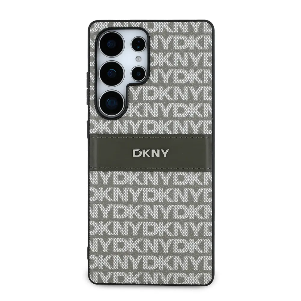 Galaxy S25 Ultra Kartlıklı 3D Desenli Kılıf - DKNY Lisanslı