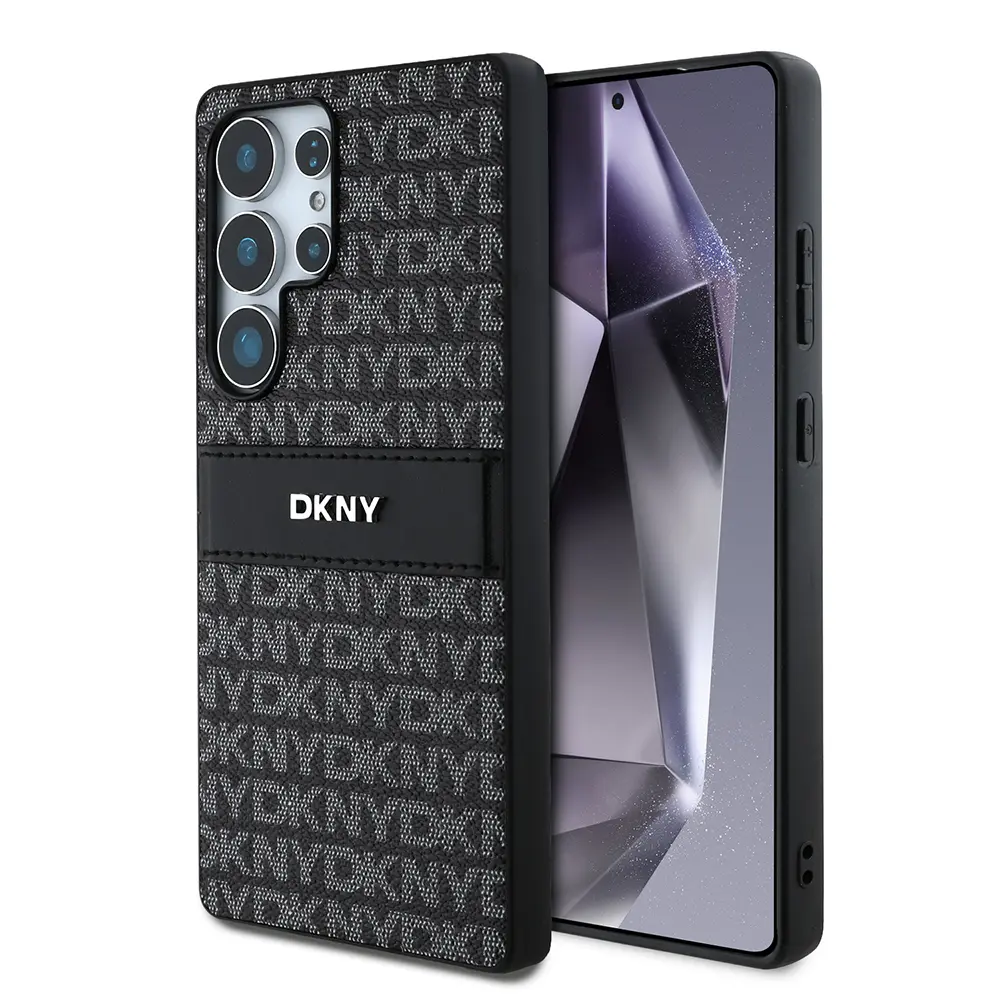 Galaxy S25 Ultra Kartlıklı 3D Desenli Kılıf - DKNY Lisanslı