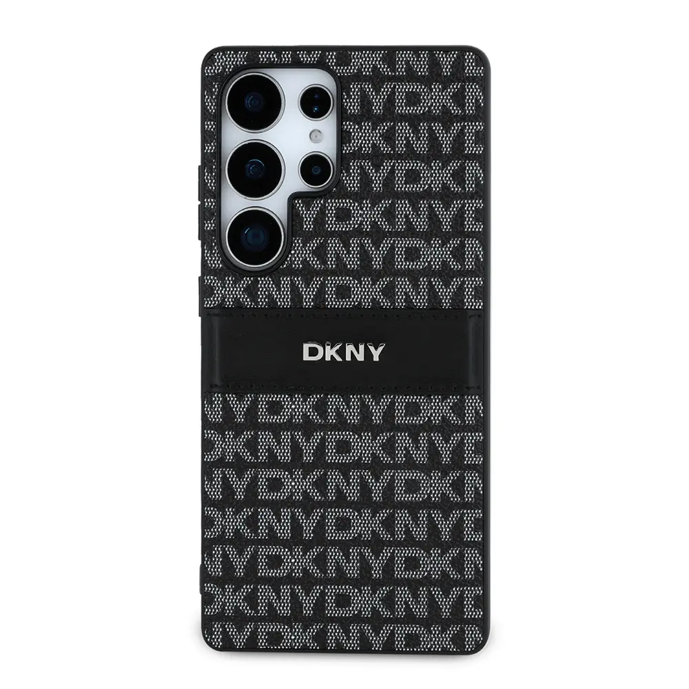 Galaxy S25 Ultra Kartlıklı 3D Desenli Kılıf - DKNY Lisanslı