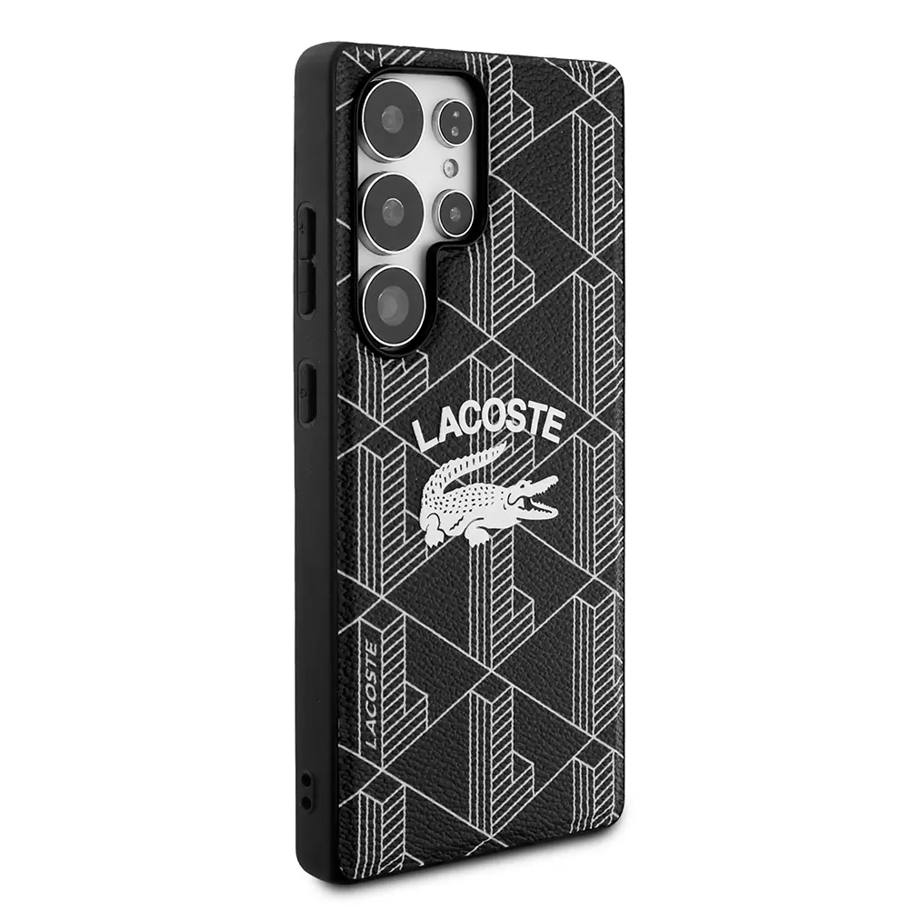 Galaxy S25 Ultra MagSafe Uyumlu Kılıf - Lacoste Mono Vintage Logo