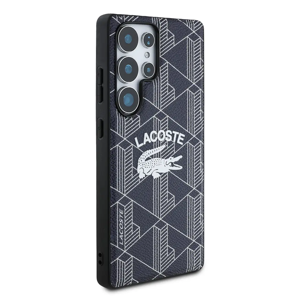 Galaxy S25 Ultra MagSafe Uyumlu Kılıf - Lacoste Mono Vintage Logo