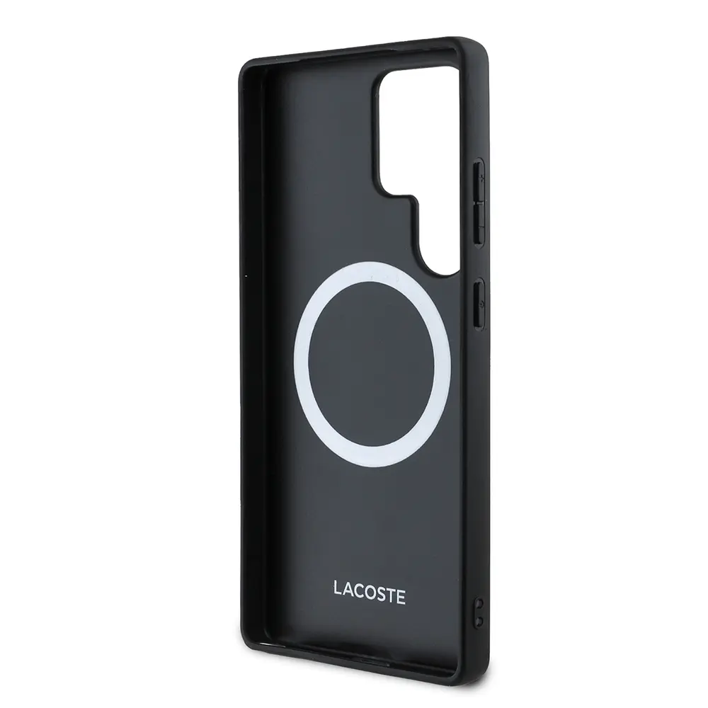 Galaxy S25 Ultra MagSafe Uyumlu Kılıf - Lacoste Mono Vintage Logo