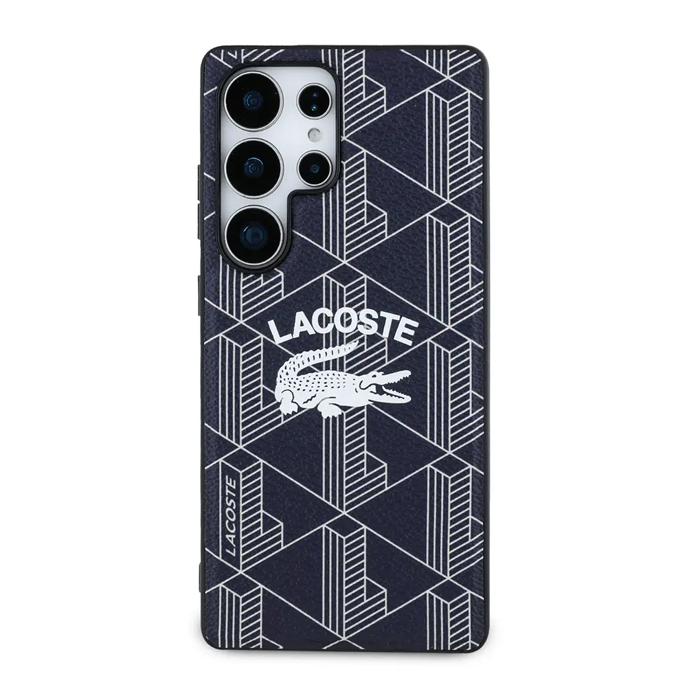 Galaxy S25 Ultra MagSafe Uyumlu Kılıf - Lacoste Mono Vintage Logo