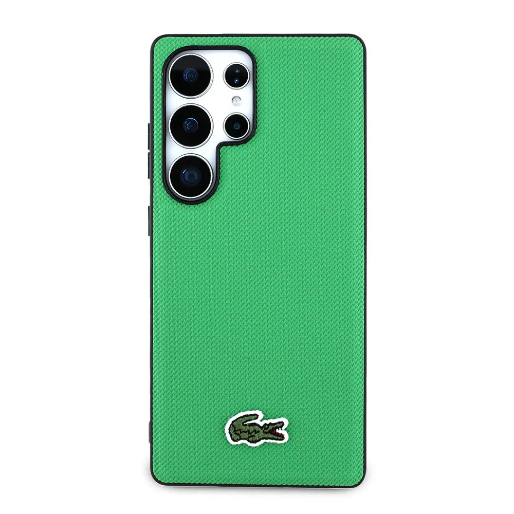 Galaxy S25 Ultra PU Pike Desenli Lisanslı Kılıf - Lacoste