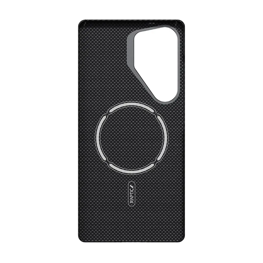 Galaxy S25 Ultra MagSafe Uyumlu Aramid Fiber Kılıf - Raptic Croxx Mondrian