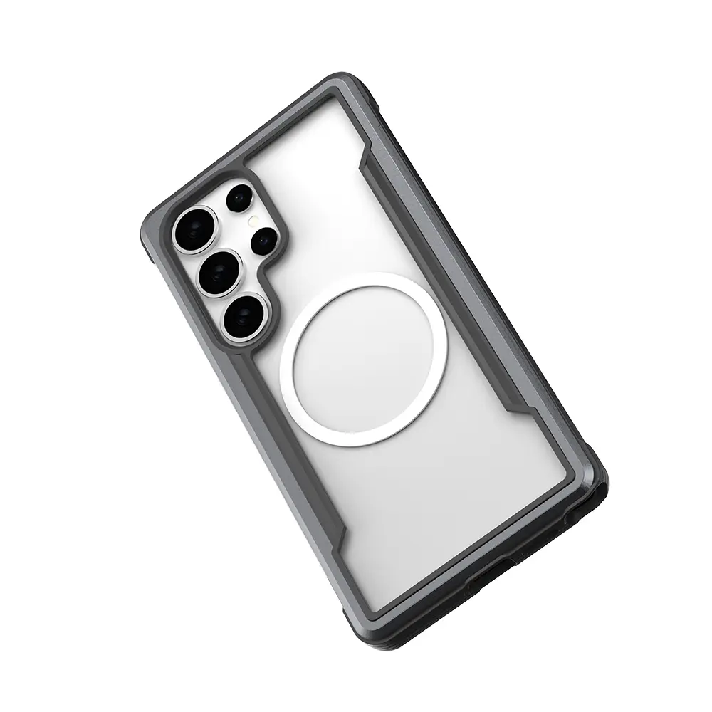 Galaxy S25 Ultra MagSafe Uyumlu Şeffaf Kılıf - Raptic Shield