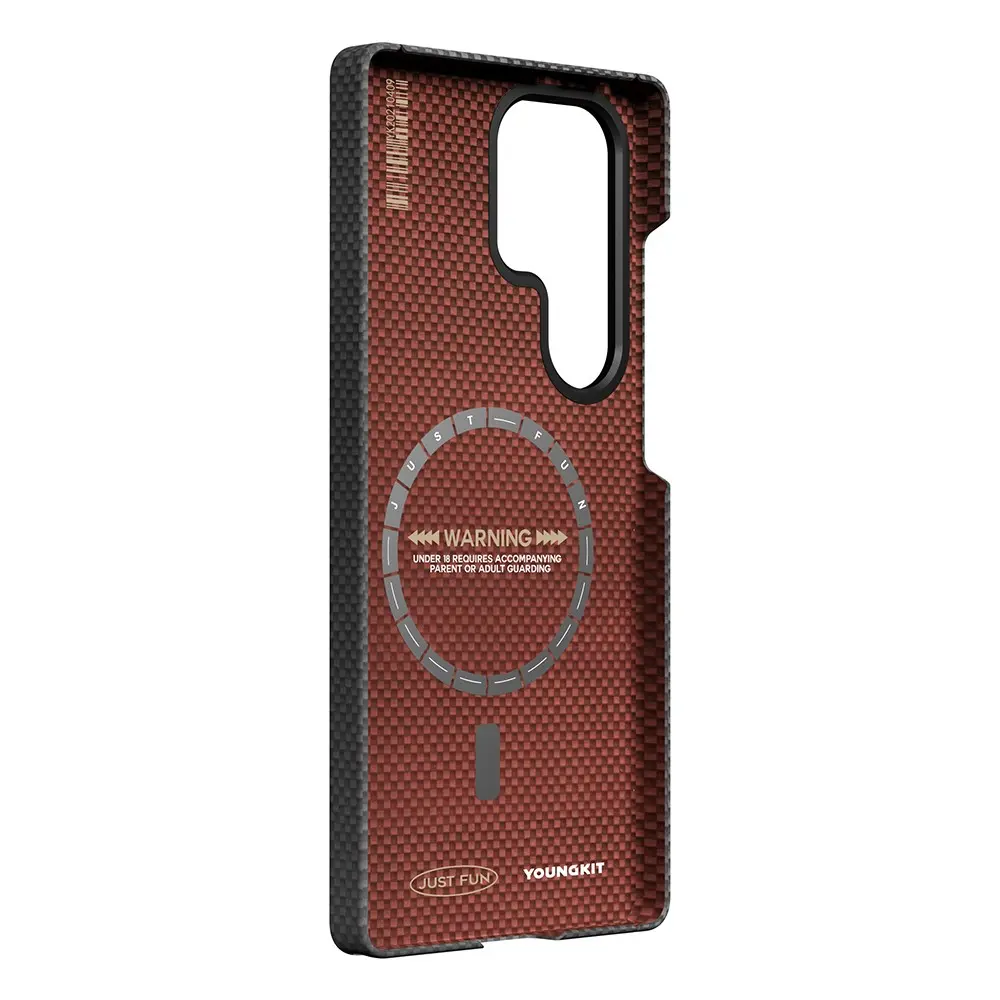 Galaxy S25 Ultra MagSafe Uyumlu Aramid Fiber Kılıf - Youngkit Extreme Wing