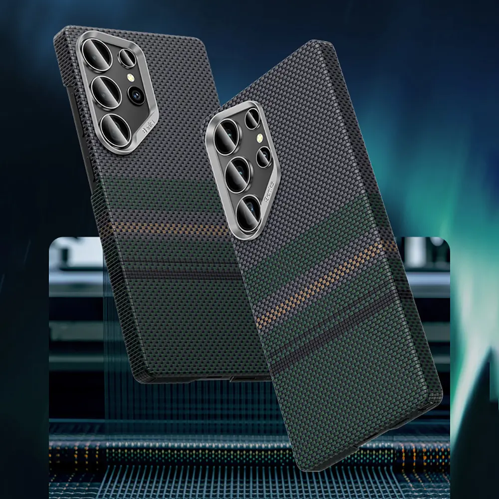 Galaxy S25 Ultra MagSafe Uyumlu Kevlar Kılıf - Benks Aurora ArmorAir