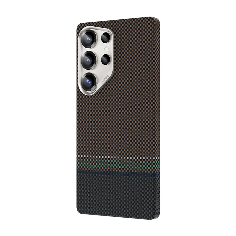Galaxy S25 Ultra MagSafe Uyumlu Kevlar Kılıf - Benks Prestige ArmorAir