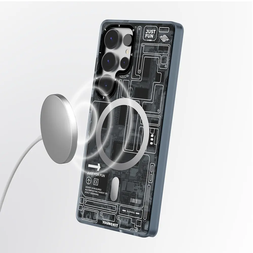 Galaxy S25 Ultra MagSafe Uyumlu Kılıf - YoungKit Technology Serisi