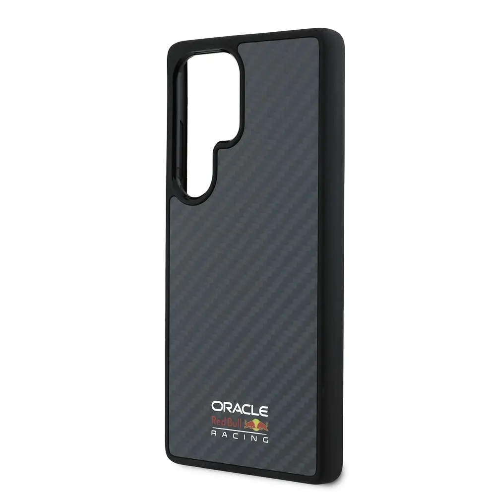 Galaxy S25 Ultra MagSafe Uyumlu Karbon Fiber Tasarımlı Kılıf - Redbull
