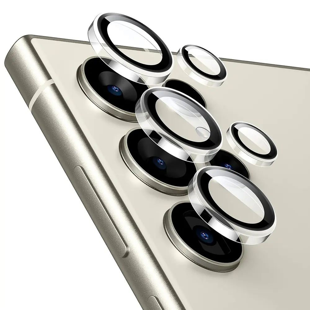 Galaxy S25 Ultra Kamera Lens Koruyucu, Yansıma Önleyici - Wiwu LG-011
