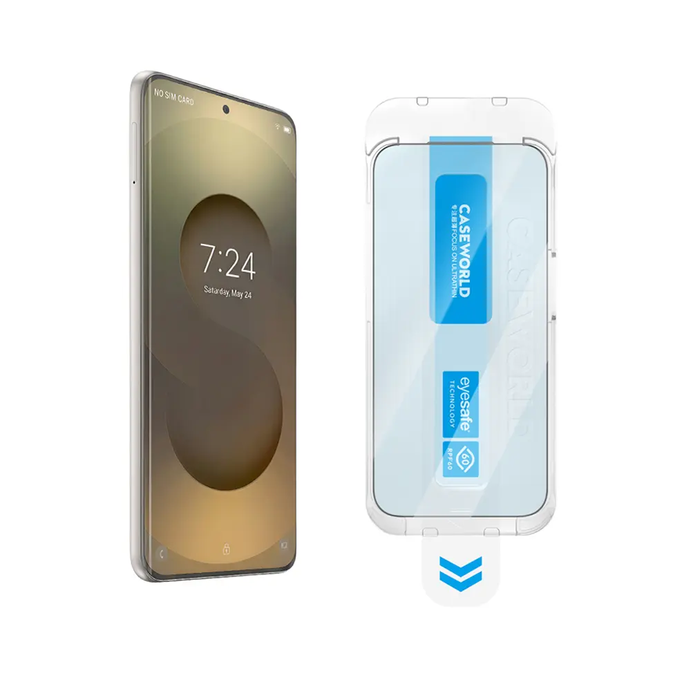 Galaxy S26 Temperli Cam Ekran Koruyucu, Uygulama Aparatlı - CaseWorld Applicator