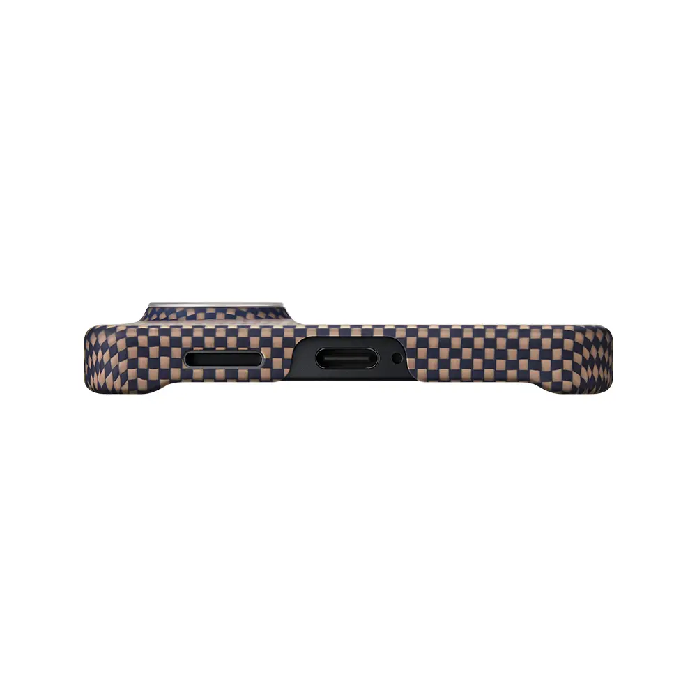 Galaxy S26 MagSafe Uyumlu Aramid Fiber Kılıf - Pitaka Tactile Woven Sunset-Moonrise