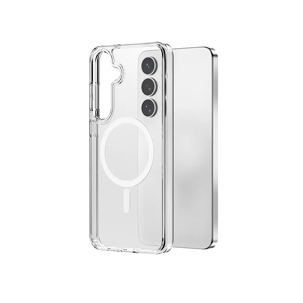 Galaxy S26 MagSafe Uyumlu Şeffaf Kılıf - Wiwu iShield Pro