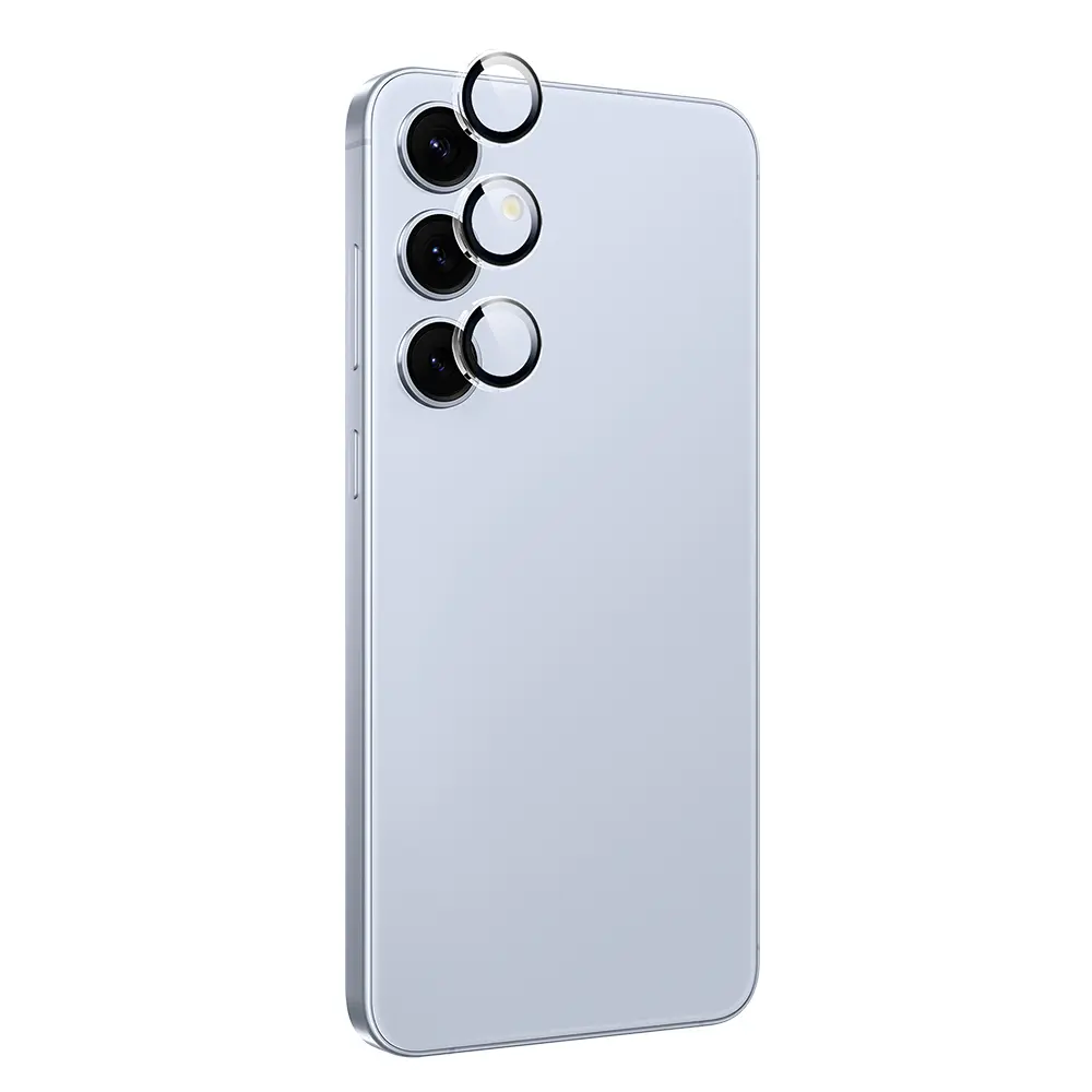Galaxy S26 Plus Kamera Lens Koruyucu, Oleofobik ve Yansıma Önleyici - Wiwu LG-009