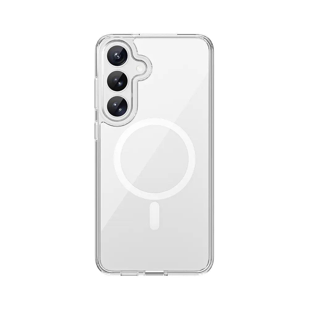 Galaxy S26 Plus MagSafe Uyumlu Şeffaf Kılıf - Wiwu iShield Pro MCC-101