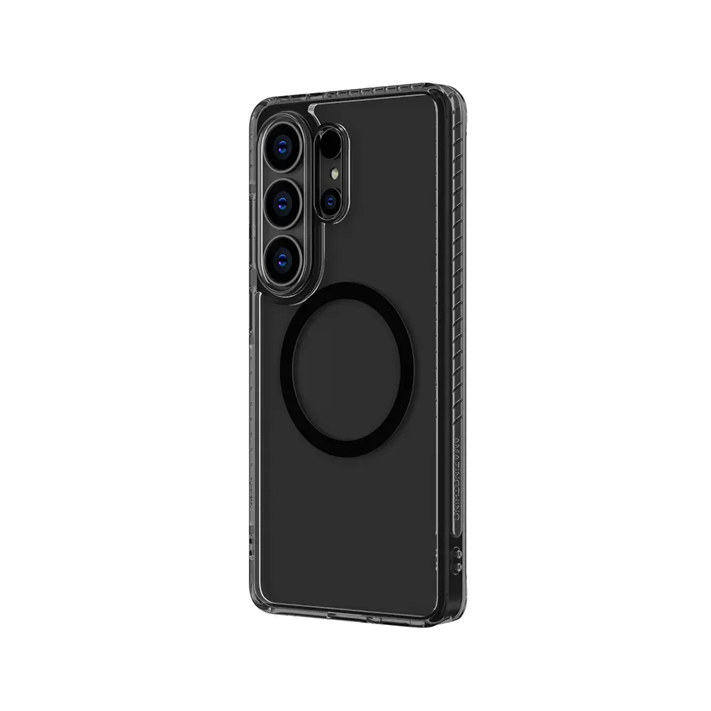 Galaxy S26 Ultra MagSafe Uyumlu Şeffaf Kılıf - AmazingThing Titan Mag Case