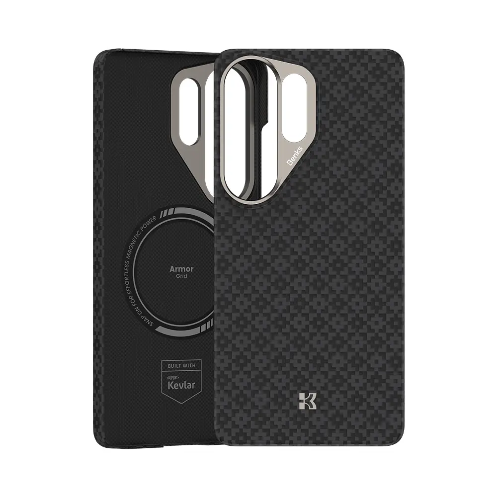 Galaxy S26 Ultra MagSafe Uyumlu Kevlar Kılıf - Benks ArmorAir ArmorGrid
