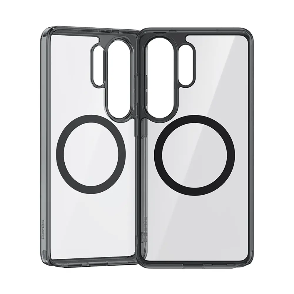 Galaxy S26 Ultra MagSafe Uyumlu Şeffaf Kılıf - Benks Crystal