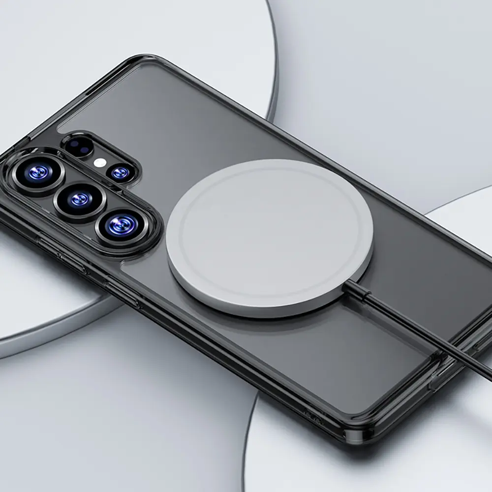 Galaxy S26 Ultra MagSafe Uyumlu Şeffaf Kılıf - Benks Crystal