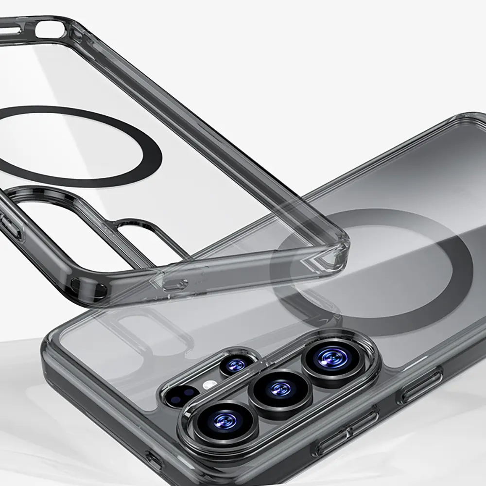 Galaxy S26 Ultra MagSafe Uyumlu Şeffaf Kılıf - Benks Crystal
