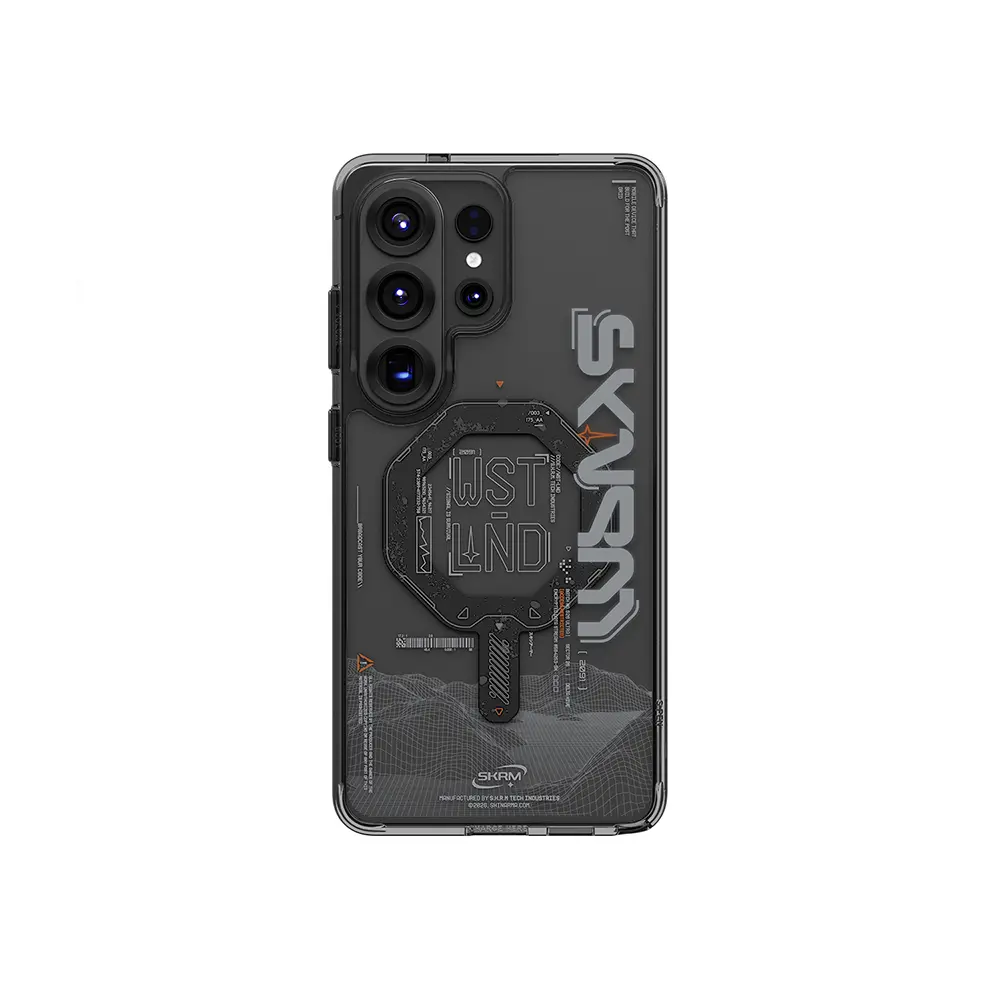 Galaxy S26 Ultra MagSafe Uyumlu Yazı Desenli Kılıf - Skinarma Sonix