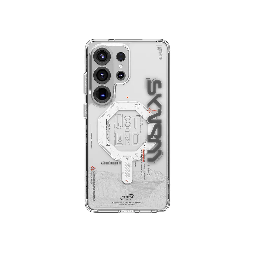 Galaxy S26 Ultra MagSafe Uyumlu Yazı Desenli Kılıf - Skinarma Sonix