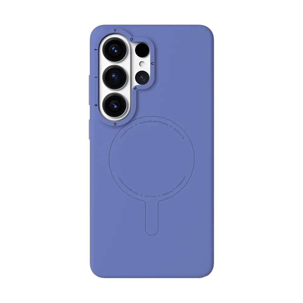Galaxy S26 Ultra MagSafe Uyumlu Silikon Kılıf - Youngkit Morandi