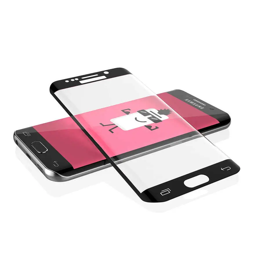 Galaxy S7 Edge Seramik Ekran Koruyucu, 3D Kavisli ve Esnek - Davin