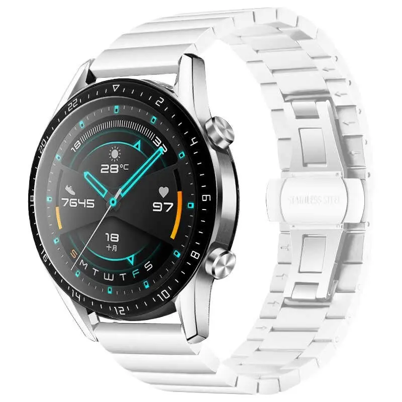 Gear S2 20 mm Metal Saat Kordonu - Zore KRD-16