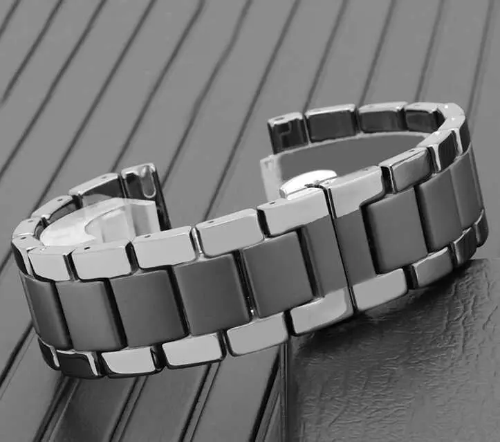 Gear S2 20mm Mat Seramik Kaplama Metal Saat Kordonu - Zore