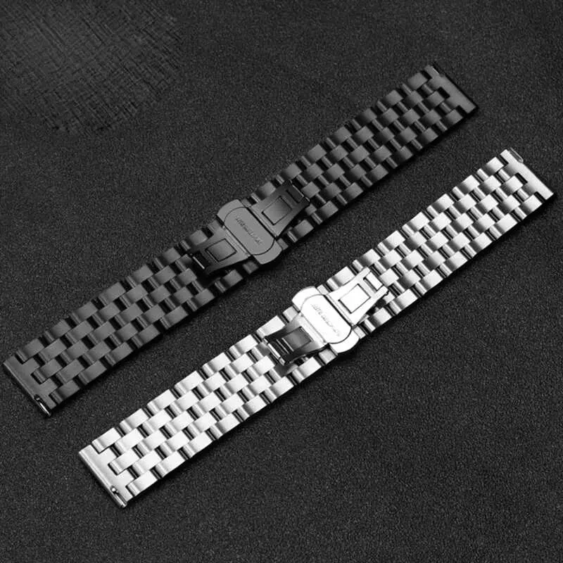 Gear S3 22mm Metal Saat Kordonu, Katlamalı Klipsli - Zore KRD-20