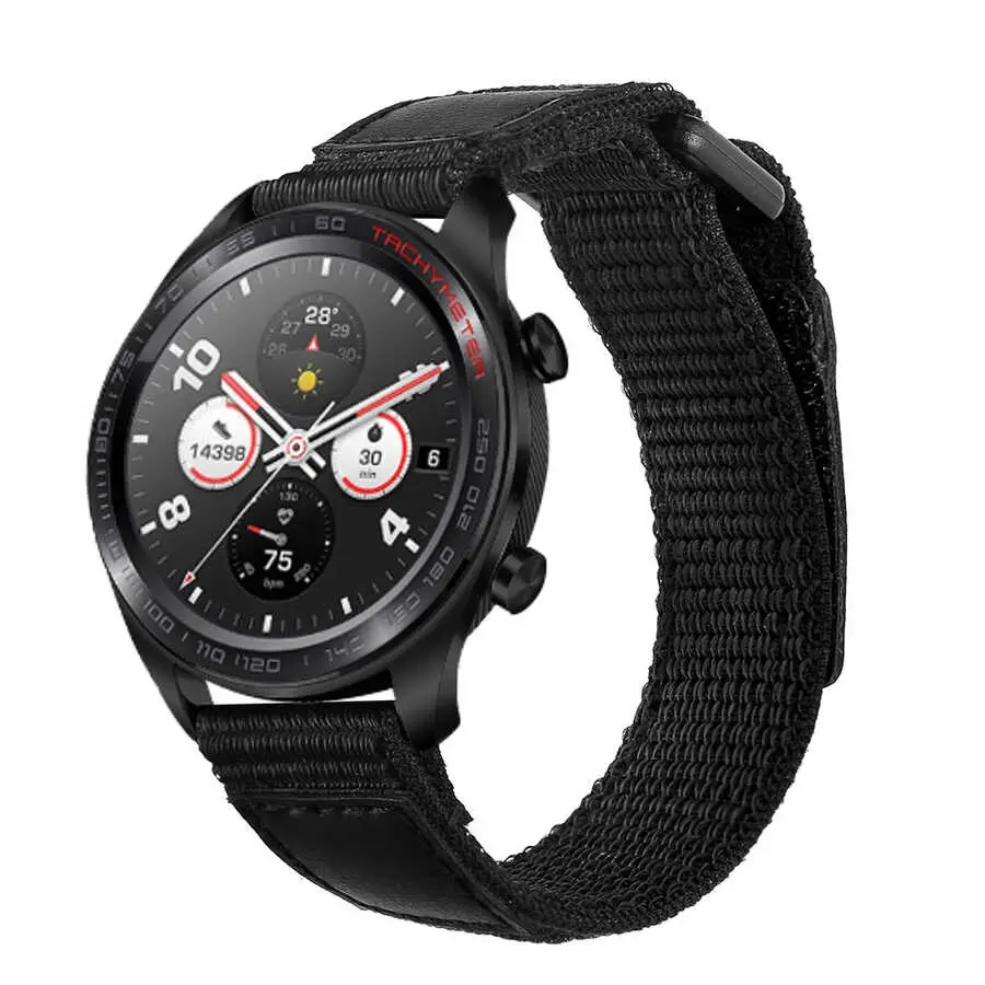Gear S3 22mm Naylon Örgü Saat Kordonu - Zore Magic