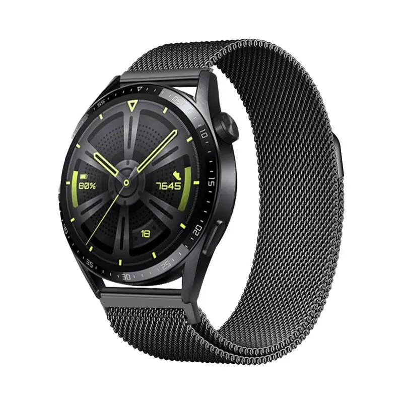 Gear S3 22mm Metal Hasır Kordon - Zore Band-12