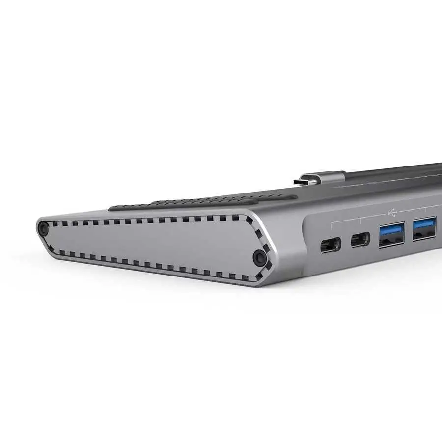 Go Des GD-9120 14'ü 1 Arada Type-C Hub, Stand Özellikli ve 4K HDMI