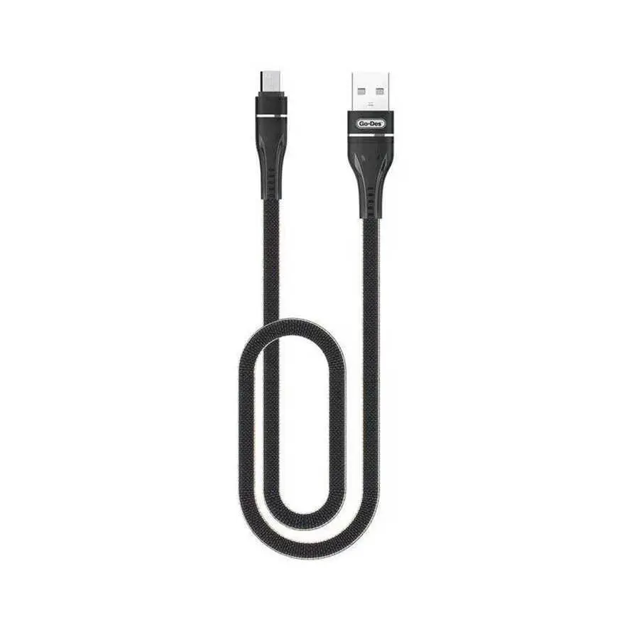 Go Des GD-UC530 Micro USB Şarj ve Data Kablosu, 2 m, 2.4A
