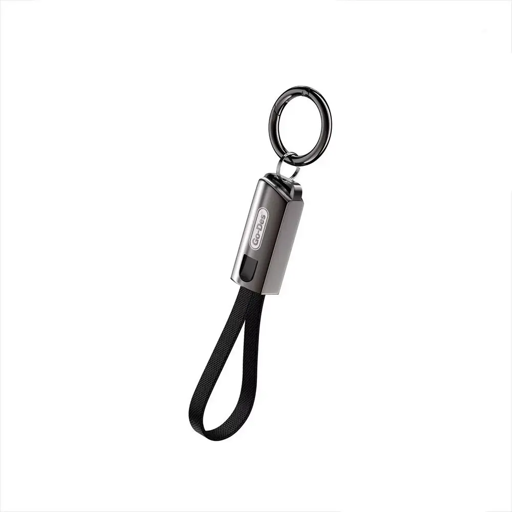 Go-Des GD-UC683 Type-C to Lightning Anahtarlık Şarj ve Data Kablosu, 27W