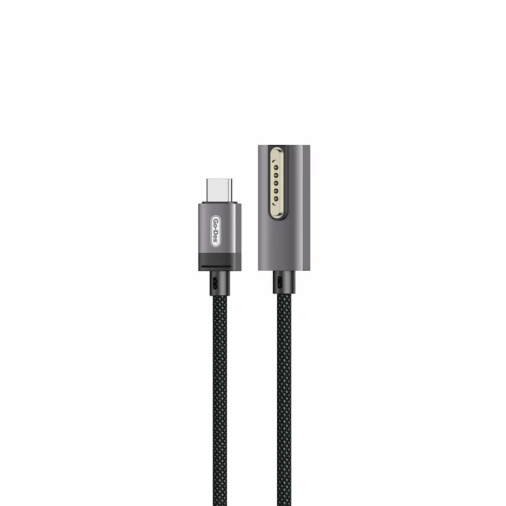 Go Des GD-UC808 Type-C to MagSafe MacBook Şarj Kablosu, 140W 2 Metre