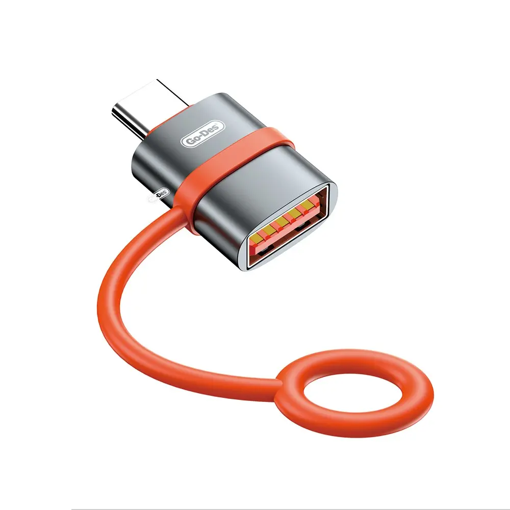 Go Des GD-CT071 Type-C to USB-A OTG Adaptör, Şarj ve Veri Aktarımı