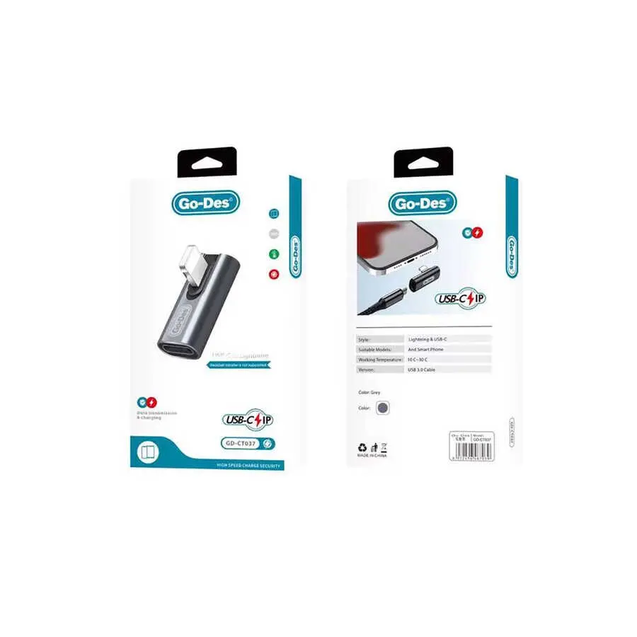 Go Des GD-CT037 Type-C to Lightning Çevirici OTG