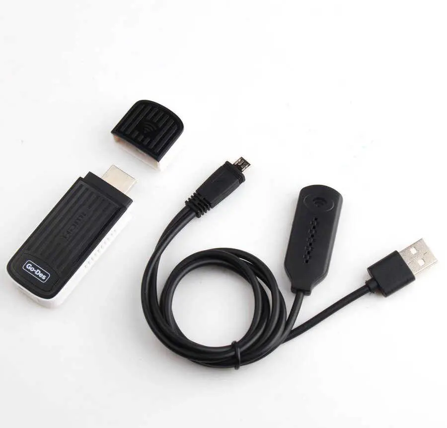 Go Des GD-DM566 Kablosuz HDMI Ses ve Görüntü Aktarıcı, 2.4 GHz WiFi