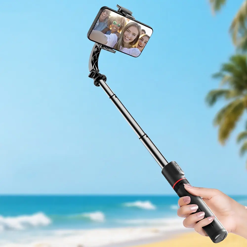 Go-Des GD-F06 Bluetooth Kumandalı Teleskopik Tripodlu Selfie Çubuğu