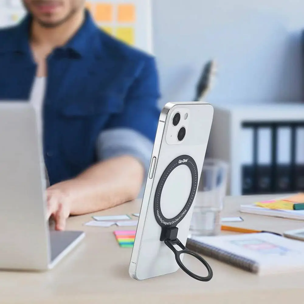 Go Des GD-G085 3'ü 1 Arada Manyetik Yüzük Tutucu ve Stand