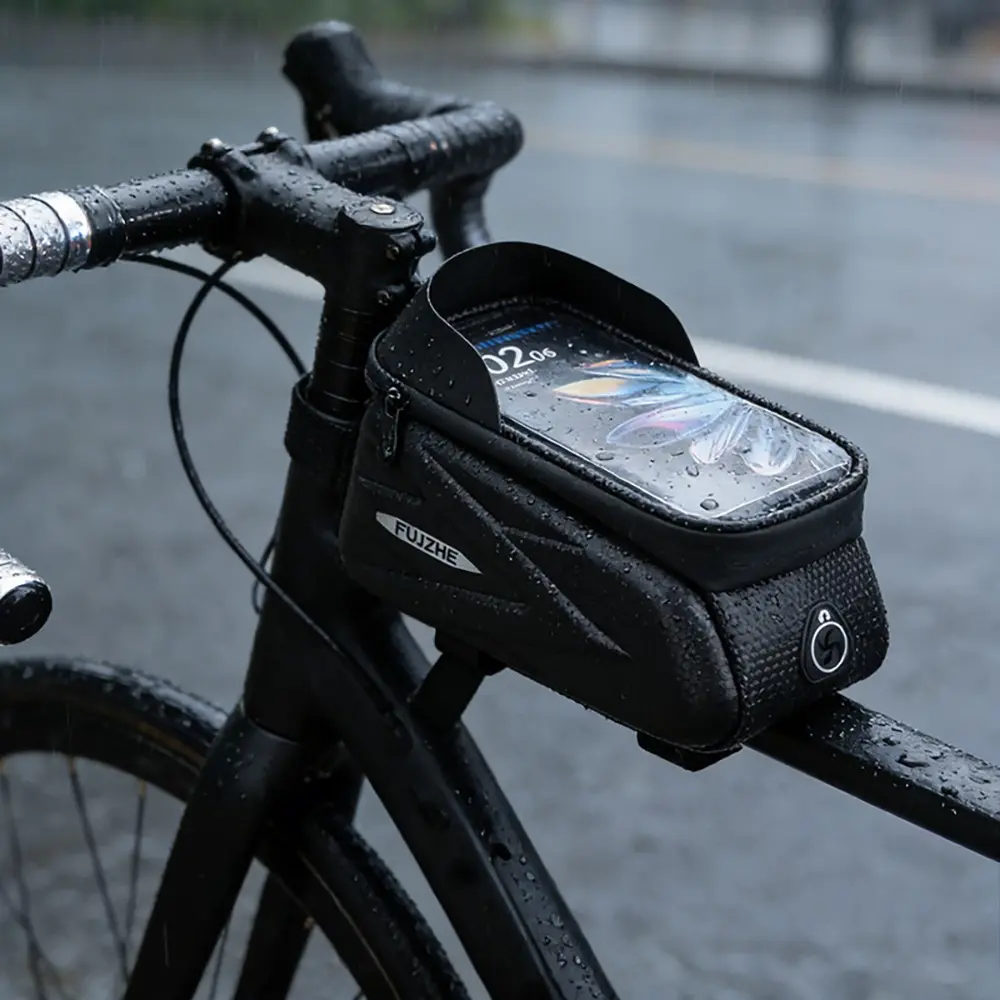 Go Des GD-HD105 Su Geçirmez Telefonluklu Bisiklet Çantası 1.5 L