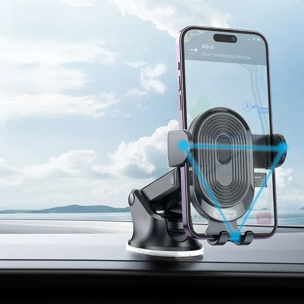 Go Des GD-HD353 360 Derece Dönebilen Vakumlu Araç İçi Telefon Tutucu