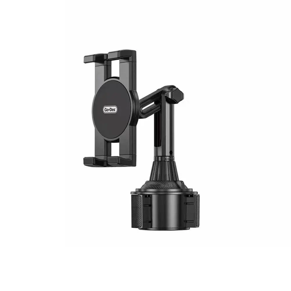 Go Des GD-HD313 Araç İçi Telefon Tutucu, Bardaklık Tipi ve 360° Döner Başlık