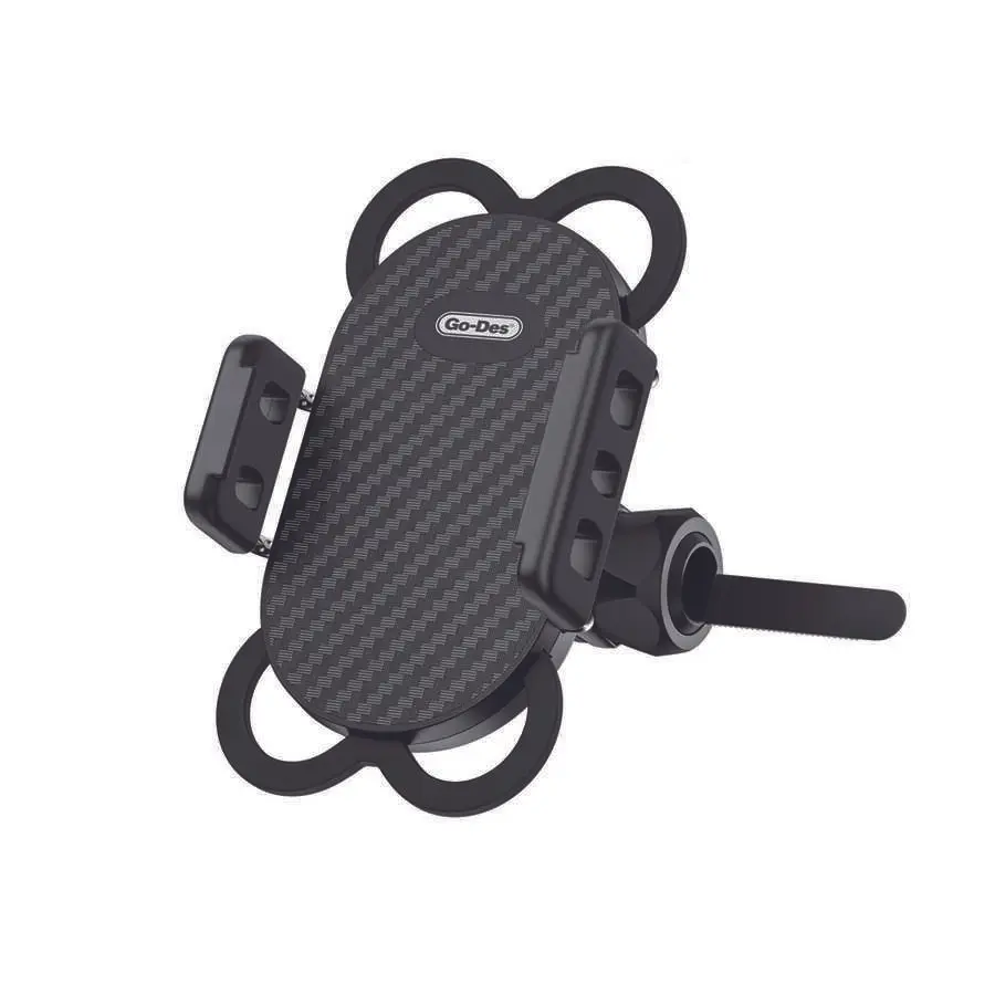 Go Des GD-HD710 Bisiklet ve Motosiklet Telefon Tutucu, 360 Derece Dönebilen