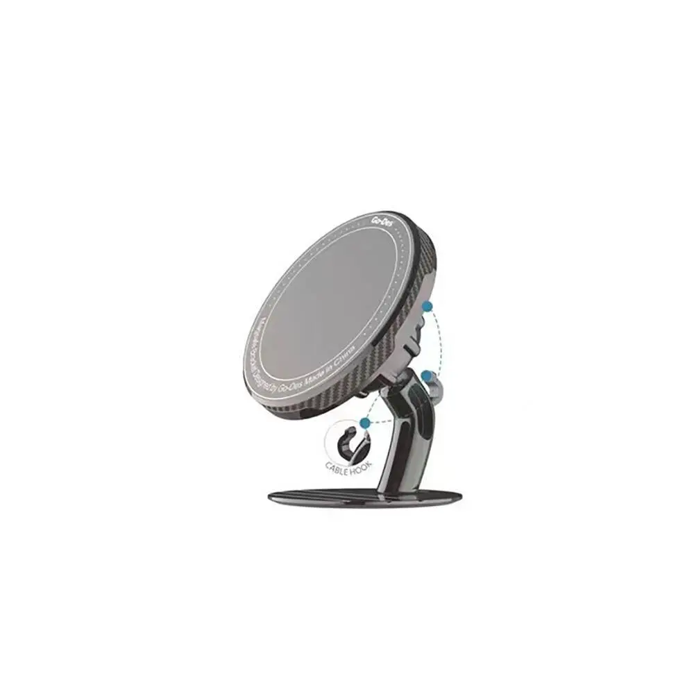 Go Des GD-HD726P 360 Derece Manyetik Araç Telefon Tutucu, Karbon Tasarım